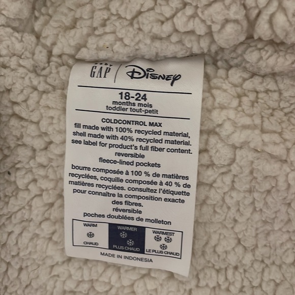 Disney/ Gap Baby girl winter coat. - Picture 3 of 3